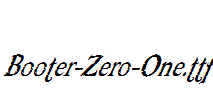 Booter-Zero-One