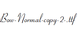 Bow-Normal-copy-2-.ttf