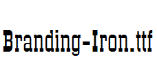 Branding-Iron.ttf