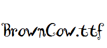 BrownCow.ttf