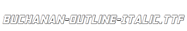 Buchanan-Outline-Italic