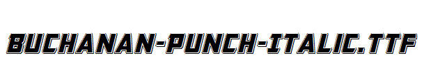 Buchanan-Punch-Italic