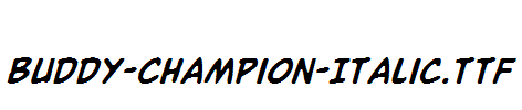 Buddy-Champion-Italic