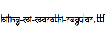 biling-mi-marathi-Regular