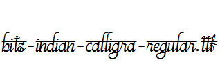 bits-indian-calligra-Regular