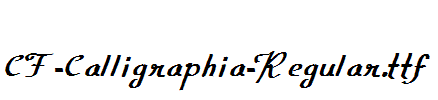 CF-Calligraphia-Regular