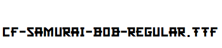 CF-Samurai-Bob-Regular