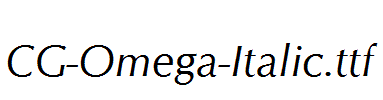 CG-Omega-Italic.ttf
