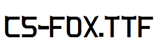 CS-Fox.ttf