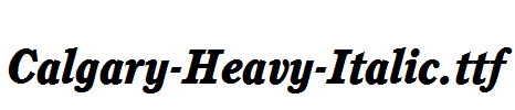 Calgary-Heavy-Italic.ttf