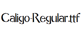 Caligo-Regular