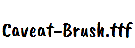Caveat-Brush