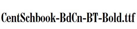 CentSchbook-BdCn-BT-Bold.ttf