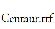 Centaur.ttf