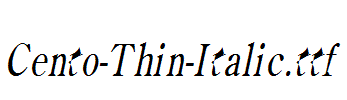 Cento-Thin-Italic.ttf