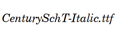 CenturySchT-Italic.ttf
