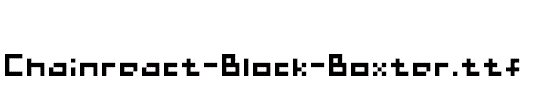 Chainreact-Block-Boxter.ttf