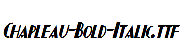 Chapleau-Bold-Italic.otf