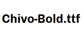 Chivo-Bold