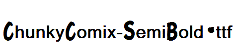ChunkyComix-SemiBold