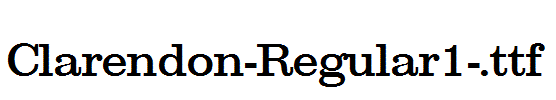 Clarendon-Regular1-.ttf