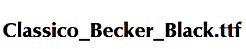 Classico_Becker_Black.ttf