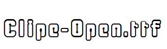 Clipe-Open.ttf