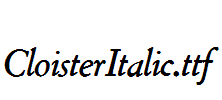 CloisterItalic.ttf