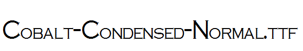 Cobalt-Condensed-Normal.ttf