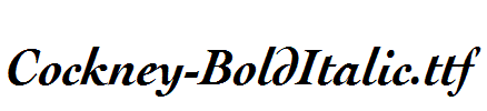 Cockney-BoldItalic.ttf
