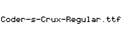 Coder-s-Crux-Regular