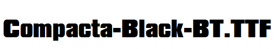 Compacta-Black-BT.ttf