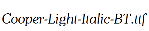 Cooper-Light-Italic-BT.ttf