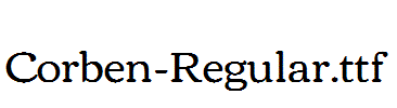 Corben-Regular