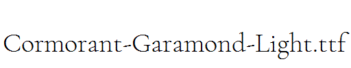 Cormorant-Garamond-Light