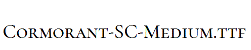 Cormorant-SC-Medium