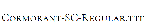Cormorant-SC-Regular