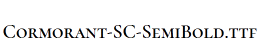 Cormorant-SC-SemiBold