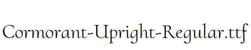 Cormorant-Upright-Regular
