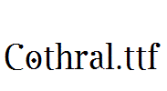 Cothral.ttf
