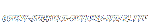 Count-Suckula-Outline-Italic.ttf