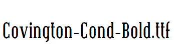 Covington-Cond-Bold
