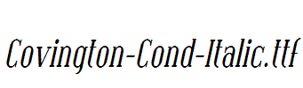 Covington-Cond-Italic