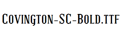 Covington-SC-Bold