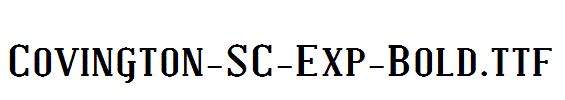 Covington-SC-Exp-Bold