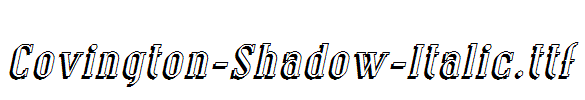 Covington-Shadow-Italic