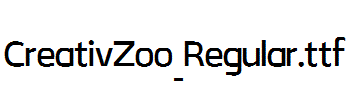 CreativZoo-Regular