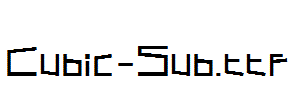 Cubic-Sub