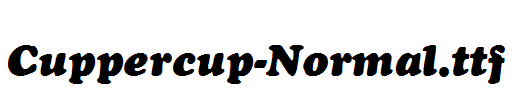 Cuppercup-Normal.ttf
