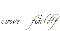 curve-font.ttf